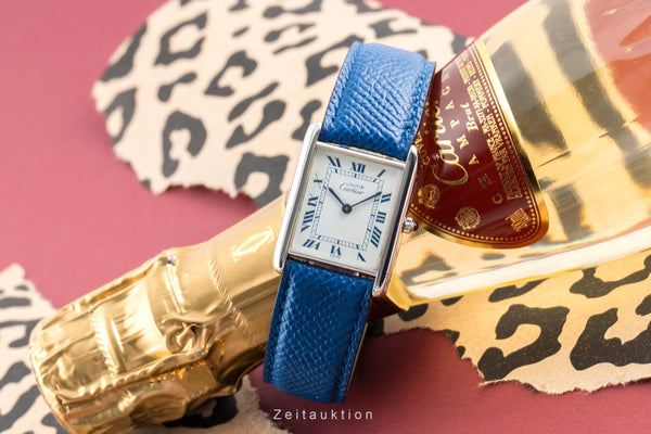 gebrauchte Luxusuhr Cartier Tank Silber Quarz Kal. 81 Ref. 681006   | 2504124 2504124_04.jpg