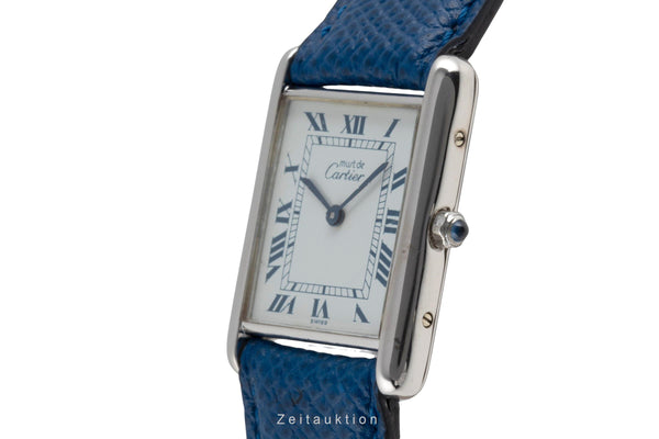 gebrauchte Luxusuhr Cartier Tank Silber Quarz Kal. 81 Ref. 681006   | 2504124 2504124_06.jpg