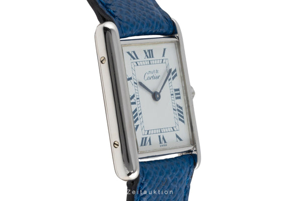 gebrauchte Luxusuhr Cartier Tank Silber Quarz Kal. 81 Ref. 681006   | 2504124 2504124_07.jpg