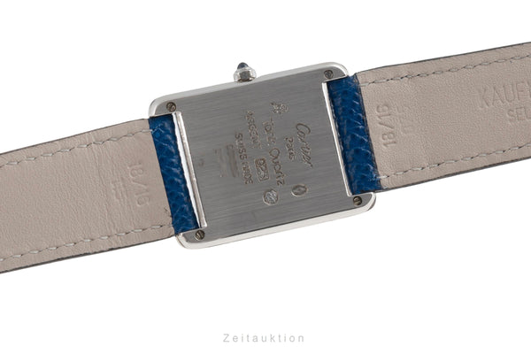 gebrauchte Luxusuhr Cartier Tank Silber Quarz Kal. 81 Ref. 681006   | 2504124 2504124_10.jpg