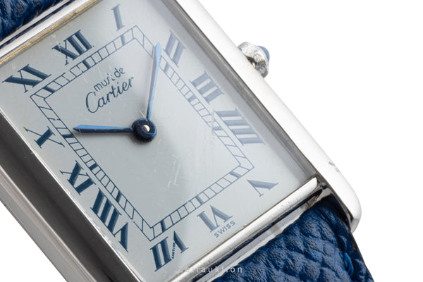 gebrauchte Luxusuhr Cartier Tank Silber Quarz Kal. 81 Ref. 681006   | 2504124 2504124_12.jpg