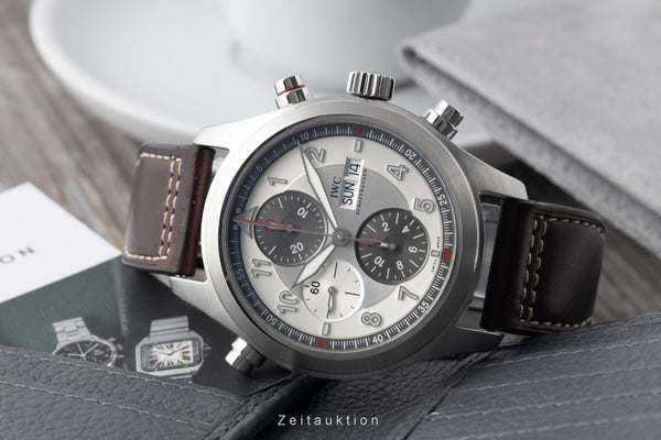 gebrauchte Luxusuhr IWC Fliegerchronograph Chronograph Stahl Automatik Kal. C.79230 Ref. IW371802  | 2506636 2506636_03.jpg