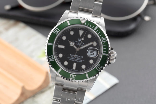 gebrauchte Luxusuhr Rolex Submariner Stahl Automatik Kal. 3135 Ref. 16610LV  | 2507175 2507175_02.jpg