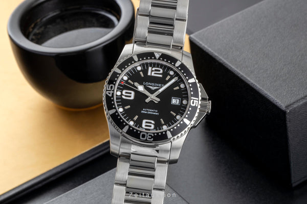 gebrauchte Luxusuhr Longines Hydro Conquest Stahl Automatik Kal. L888.5 Ref. L3.742.4.56.6  | 2600964 2600964_02.jpg