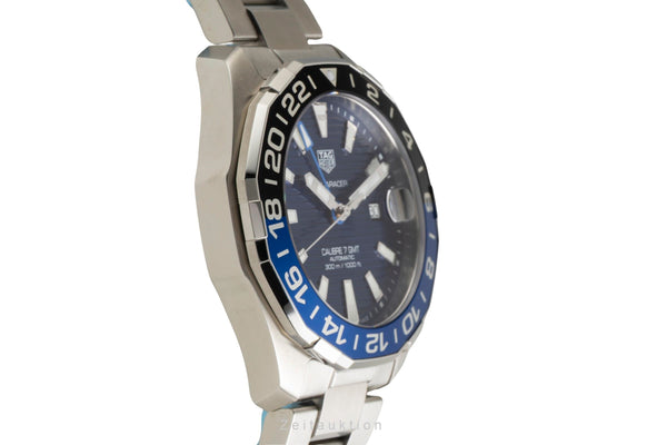 gebrauchte Luxusuhr Tag Heuer Aquaracer Stahl Automatik Kal. 7 GMT Ref. WAY201T.BA0927  | 2602083 2602083_07.jpg
